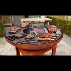 RedFire Feuerschale Trinidad Durchmesser: 82 Cm, Stahl -Grillausrüstung 12 10