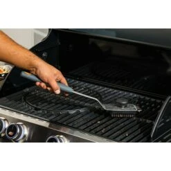 Kingstone Ersatzbürste Schwarz/Silber, Material Borsten: Edelstahl -Grillausrüstung 12 1087