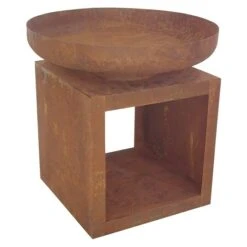 Buschbeck Feuerschale Montana 80 X 80 X 80 Cm, Stahl