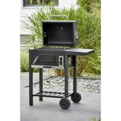 Grillstar Grillwagen Boston 46 X 89 X 96 Cm, Mit Rollwagen -Grillausrüstung 12 120