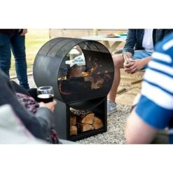 Buschbeck Feuerstelle Porthole 40 X 56 X 80 Cm, Stahl 7 Buschbeck Feuerstelle Porthole 40 X 56 X 80 Cm, Stahl -Grillausrüstung 12 1213