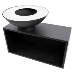 RedFire Feuerschale Onyx Durchmesser: 80 Cm, Stahl, Ablagefläche -Grillausrüstung 12 1235