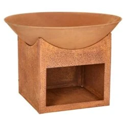 Buschbeck Feuerschale Mumbai 56 Cm, Ausstattung: Holzablagefach 11 Buschbeck Feuerschale Mumbai 56 Cm, Ausstattung: Holzablagefach -Grillausrüstung 12 1274