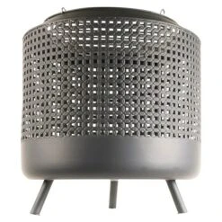 RedFire Feuerkorb Midland Ø X H: 50 X 51, Schwarz -Grillausrüstung 12 128