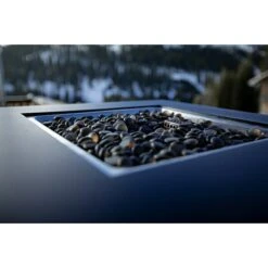 MWH Feuerstelle Palermo 55 X 55 X 79 Cm, Aluminium, Schwarz -Grillausrüstung 12 1300