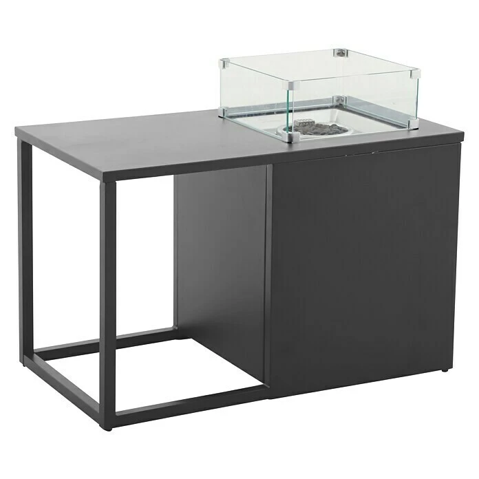 MWH Feuerstelle Palermo 55 X 100 X 79 Cm, Aluminium, Anthrazit 3 MWH Feuerstelle Palermo 55 X 100 X 79 Cm, Aluminium, Anthrazit