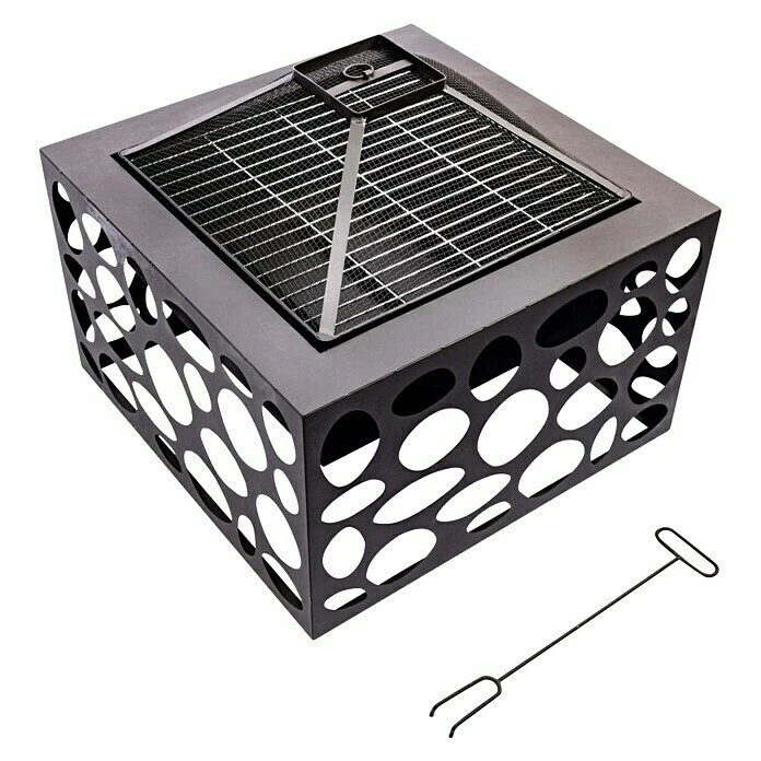 RedFire Feuerschale Mikor L X B X H: 55 X 55 X 45 Cm, Stahl 3 RedFire Feuerschale Mikor L X B X H: 55 X 55 X 45 Cm, Stahl