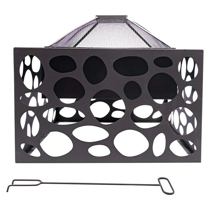 RedFire Feuerschale Mikor L X B X H: 55 X 55 X 45 Cm, Stahl 4 RedFire Feuerschale Mikor L X B X H: 55 X 55 X 45 Cm, Stahl – Bild 2