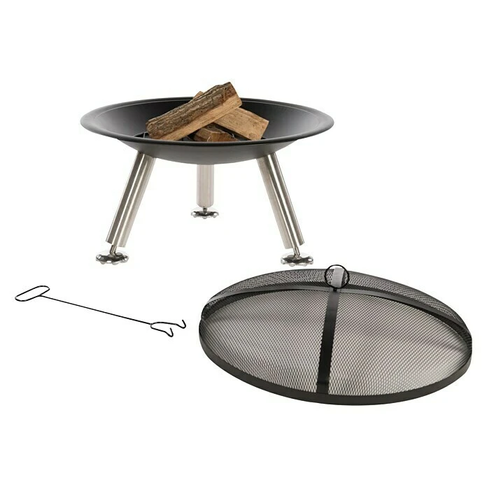 RedFire Feuerschale Chicago Durchmesser: 76 Cm, Stahl 4 RedFire Feuerschale Chicago Durchmesser: 76 Cm, Stahl – Bild 2