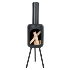 RedFire Gartenkamin New York Ø X H: 30 X 115 Cm, Stahl -Grillausrüstung 12 1342