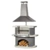 Buschbeck Grillkamin Zürich Hauptgrillfläche: 54 X 34 Cm -Grillausrüstung 12 1375