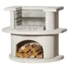 Buschbeck Grillbar Venedig Hauptgrillfläche: 54 X 34 Cm, Weiß -Grillausrüstung 12 1378