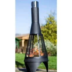 Buschbeck Gartenkamin Colorado Ø X H: 44 X 120 Cm, Stahl 6 Buschbeck Gartenkamin Colorado Ø X H: 44 X 120 Cm, Stahl -Grillausrüstung 12 1383