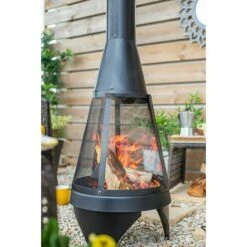 Buschbeck Gartenkamin Colorado Ø X H: 44 X 120 Cm, Stahl 7 Buschbeck Gartenkamin Colorado Ø X H: 44 X 120 Cm, Stahl -Grillausrüstung 12 1384