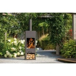 RedFire Gartenkamin Jersey L X B X H: 45 X 45 X 186 Cm, Stahl 6 RedFire Gartenkamin Jersey L X B X H: 45 X 45 X 186 Cm, Stahl -Grillausrüstung 12 1395