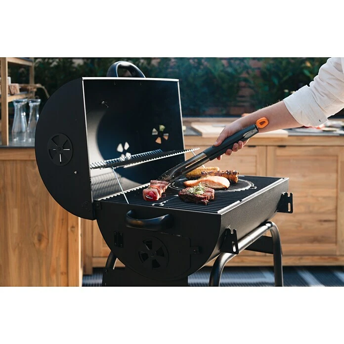 Kingstone Grillbesteck 2 -tlg., Edelstahl, Farbe: Grau/Silber 4 Kingstone Grillbesteck 2 -tlg., Edelstahl, Farbe: Grau/Silber – Bild 2