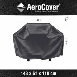 Grill-Schutzhülle Aerocover L X B X H: 148 X 61 X 110 Cm, Polyester -Grillausrüstung 12 1423