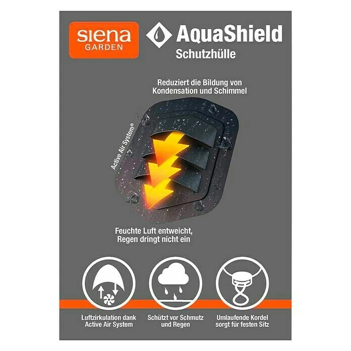 Siena Garden Grill-Schutzhülle AquaShield Passend Für: Rundgrills Mit Ø 57 Cm 5 Siena Garden Grill-Schutzhülle AquaShield Passend Für: Rundgrills Mit Ø 57 Cm – Bild 3