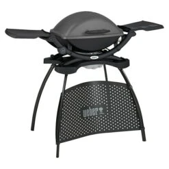 Grillausrüstung 29 Weber Elektrogrill Q 2400 Stand 2,2 KW, Hauptgrillfläche: 54 X 39 Cm