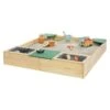 Muddy Buddy Sandkasten Beach Rebel 135 X 125 X 20 Cm, Holz, Salbeigrün/Natur 1 Muddy Buddy Sandkasten Beach Rebel 135 X 125 X 20 Cm, Holz, Salbeigrün/Natur -Grillausrüstung 12 1586