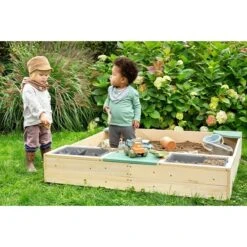 Muddy Buddy Sandkasten Beach Rebel 135 X 125 X 20 Cm, Holz, Salbeigrün/Natur 7 Muddy Buddy Sandkasten Beach Rebel 135 X 125 X 20 Cm, Holz, Salbeigrün/Natur -Grillausrüstung 12 1588