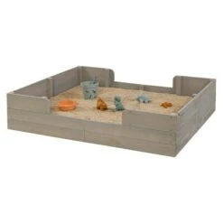 Muddy Buddy Sandkasten Dino Lover 140 X 120 X 140 Cm, Holz -Grillausrüstung 12 1641