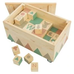 Muddy Buddy Spielzeugkiste Treasure Hunter L X B X H: 50 X 30 X 32 Cm, Natur -Grillausrüstung 12 1712