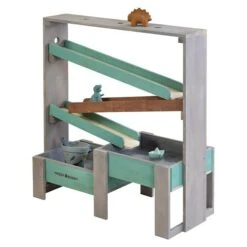 Muddy Buddy Wasserbahn Auqa Tower Holz, Salbei