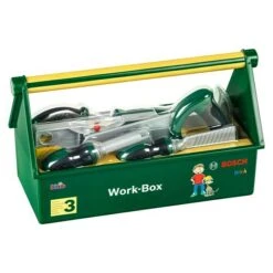 Klein Bosch Kinder-Werkbank L X B X H: 30,25 X 14 X 17,25 Cm -Grillausrüstung 12 1774