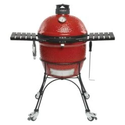 Kamado Joe Holzkohlegrill CLASSIC II Rot, Hauptgrillfläche: Ø 46 Cm -Grillausrüstung 12 179