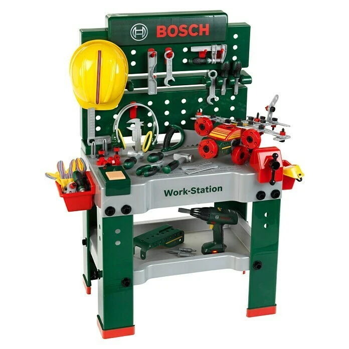 Klein Bosch Kinder-Werkbank Licht- & Toneffekte 3 Klein Bosch Kinder-Werkbank Licht- & Toneffekte