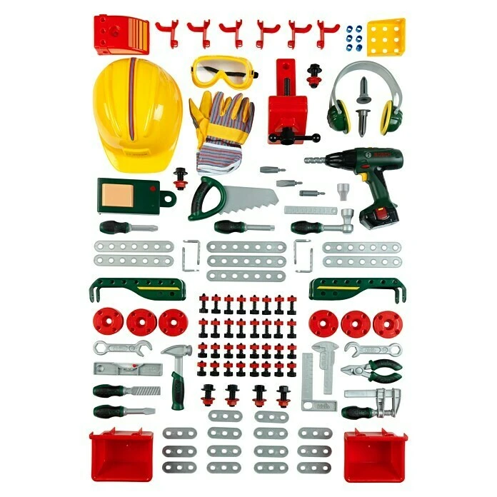 Klein Bosch Kinder-Werkbank Licht- & Toneffekte 4 Klein Bosch Kinder-Werkbank Licht- & Toneffekte – Bild 2