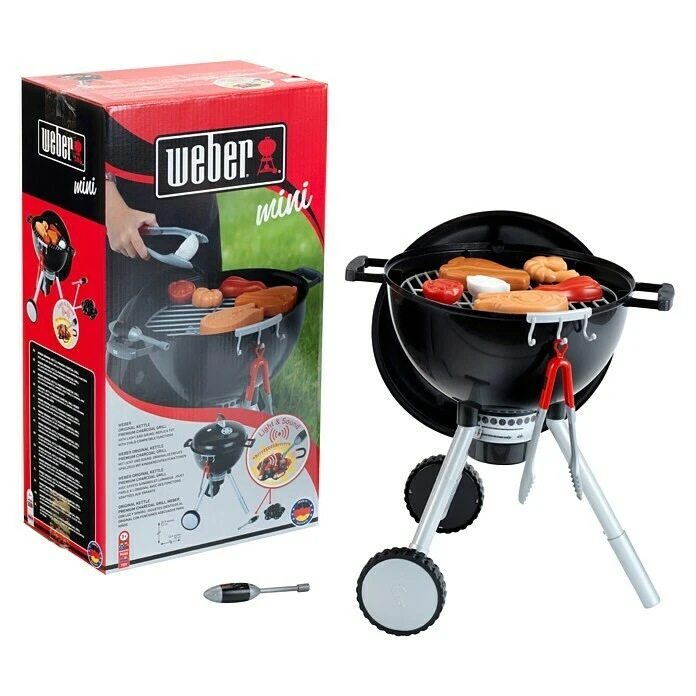 Klein Kinder-Kugelgrill Weber One Touch Premium Schwarz, Höhe: 59 Cm 3 Klein Kinder-Kugelgrill Weber One Touch Premium Schwarz, Höhe: 59 Cm