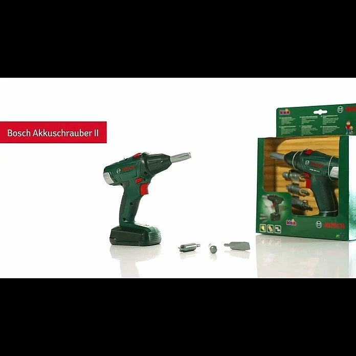 Klein Bosch Kinder-Akkuschrauber Licht- & Toneffekte 4 Klein Bosch Kinder-Akkuschrauber Licht- & Toneffekte – Bild 2