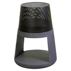 Elite Feuerkorb Ø X H: 54 X 72 Cm, Grau