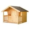 Palmako Spielhaus Felix 180 X 180 X 169 Cm, Natur -Grillausrüstung 12 1940