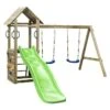 Swing King Kinderspielturm Maria L X B X H: 295 X 160 X 210, Holz/ Apfelgrün -Grillausrüstung 12 1994