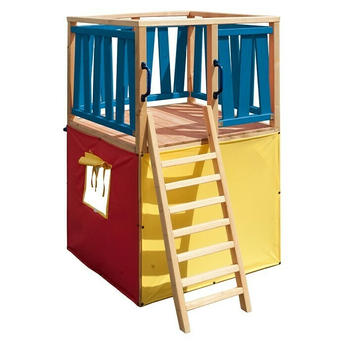 Kinderspielturm Funny 140 X 100 X 160 Cm 4 Kinderspielturm Funny 140 X 100 X 160 Cm – Bild 2
