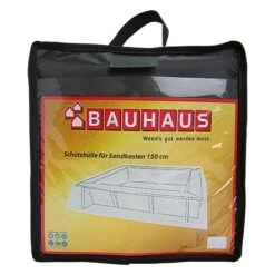 Sunfun Sandkasten-Schutzhülle 210 X 210 X 20 Cm, Anthrazit, Polyester Oxford 420D