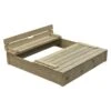 Swing King Sandkasten Robert 120 X 120 X 25 Cm, Holz, Imprägniert
