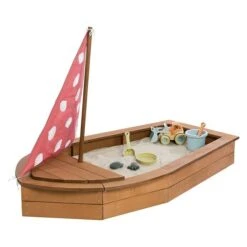 Muddy Buddy Sandkasten Seashell Diver L X B X H: 160 X 90 X 102 Cm, Holz