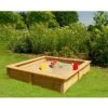 Sandkasten 150 X 150 X 26 Cm, Lärche 2 Sandkasten 150 X 150 X 26 Cm, Lärche -Grillausrüstung 12 2144