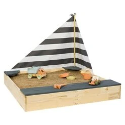 Sun Sandkasten Little Captain 135 X 125 X 110 Cm, Holz