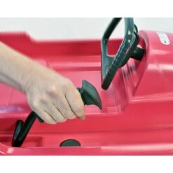 KHW Kunststoffschlitten Snow Fox 95 X 50 Cm, Max. Belastung: 65 Kg, Pink -Grillausrüstung 12 2194