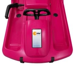 KHW Kunststoffschlitten Snow Fox 95 X 50 Cm, Max. Belastung: 65 Kg, Pink -Grillausrüstung 12 2195
