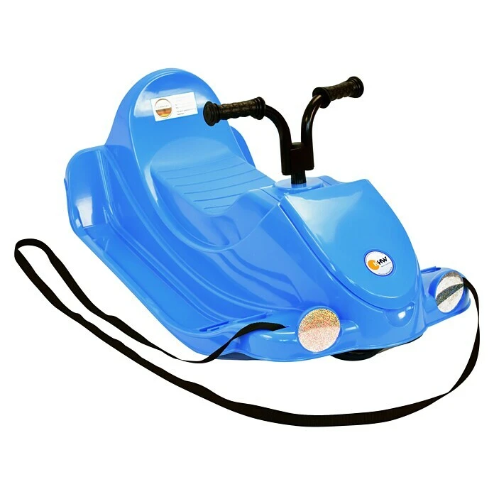 KHW Kunststoffschlitten Snow Quad 91 X 48 Cm, Max. Belastung: 30 Kg, Eisblau 6 KHW Kunststoffschlitten Snow Quad 91 X 48 Cm, Max. Belastung: 30 Kg, Eisblau – Bild 4