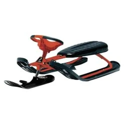 Stiga Kunststoffschlitten Snow Racer Curve Max. Belastung: 80 Kg, Kunststoff, Rot/Schwarz