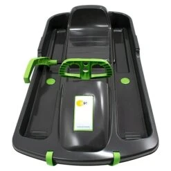 KHW Kunststoffschlitten Snow Fox 95 X 50 Cm, Max. Belastung: 65 Kg, Anthrazit -Grillausrüstung 12 2225