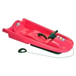 KHW Kunststoffschlitten Snow Flyer 100 X 52 Cm, Max. Belastung: 85 Kg, Pink