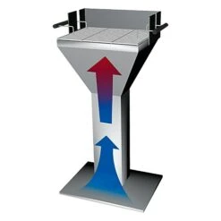 Grillstar Trichtergrill Colorado Silber, Hauptgrillfläche: 48 X 46 Cm -Grillausrüstung 12 226